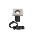SLV Dasar Aluminium Gris 4W 350lm - 830 Blanc Chaud | Dimmable